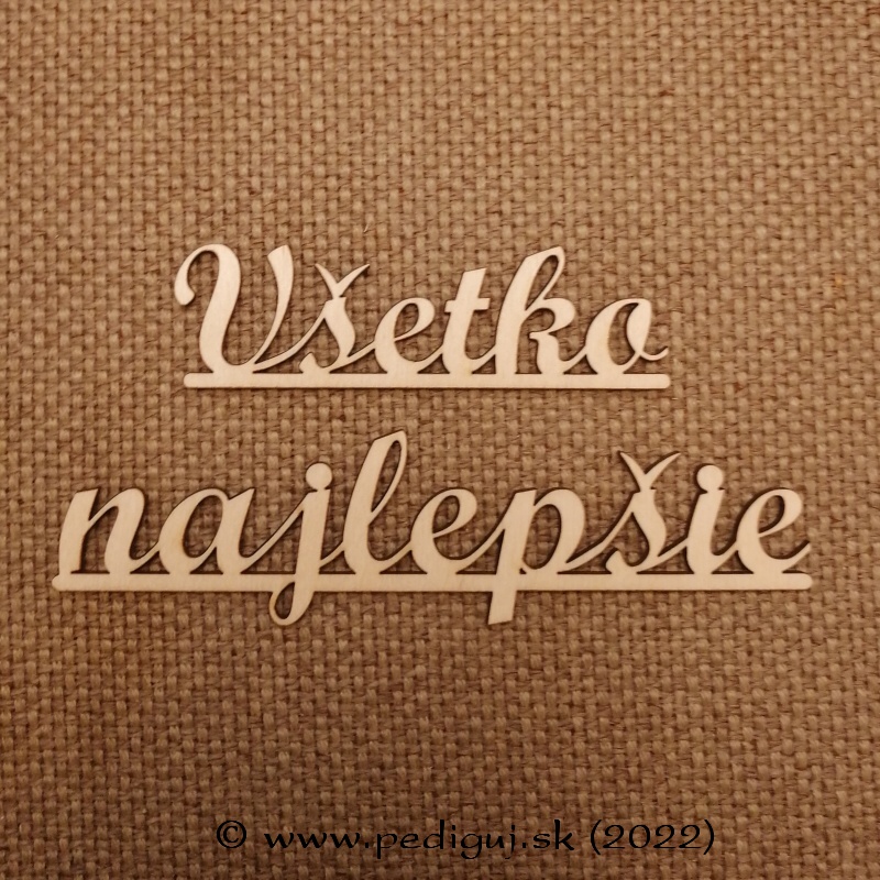Všetko najlepšie 1