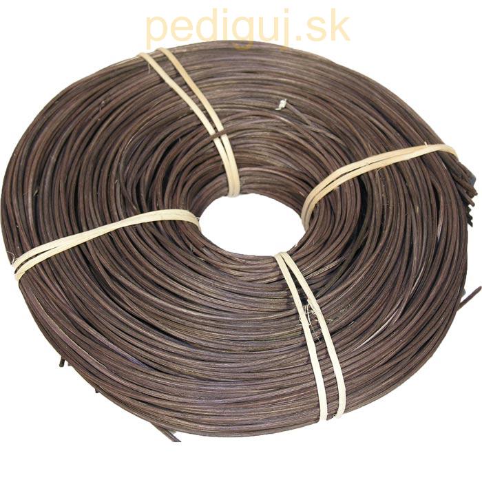 2 mm - 250 g - tmavo hnedý