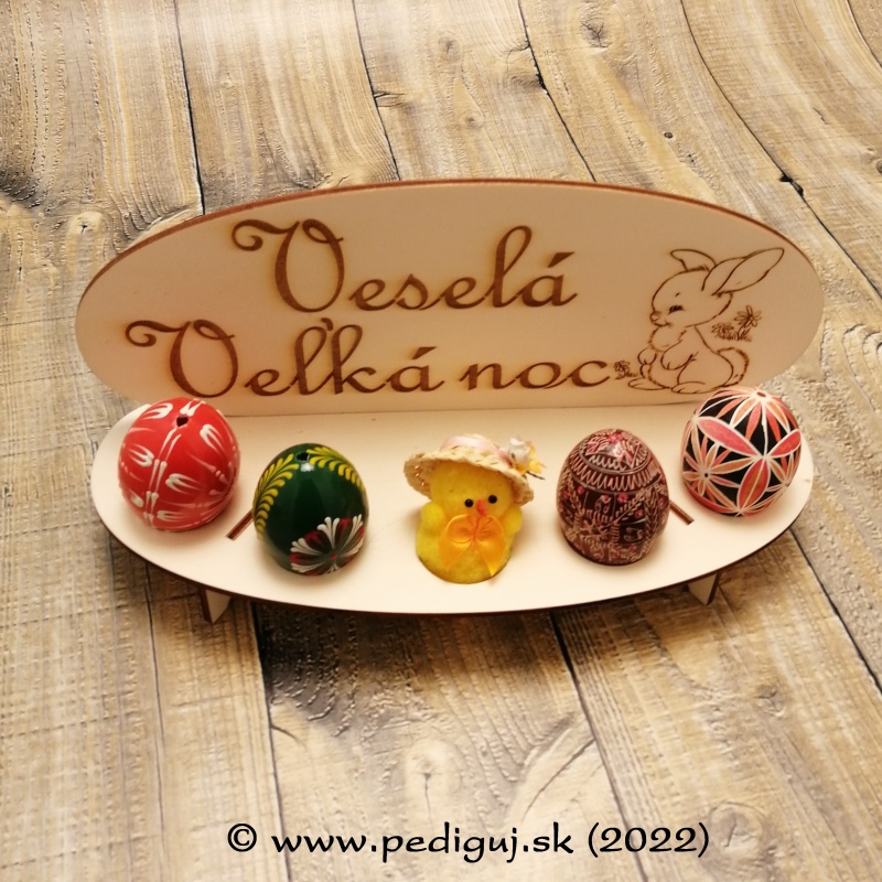 Stojan na vajíčka - zajko