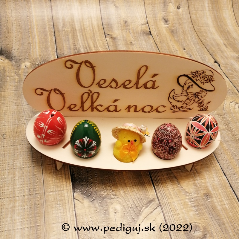 Stojan na vajíčka - kačička