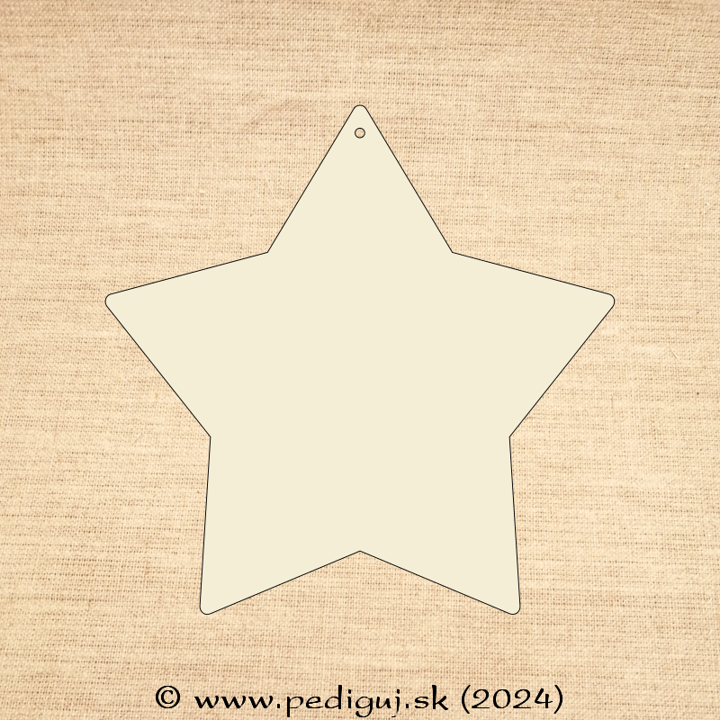 Hviezda 15x15 cm
