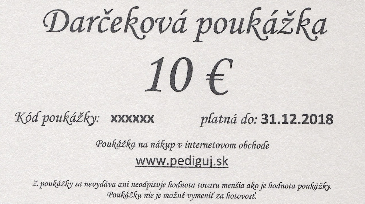 Darčekový balíček 10 €