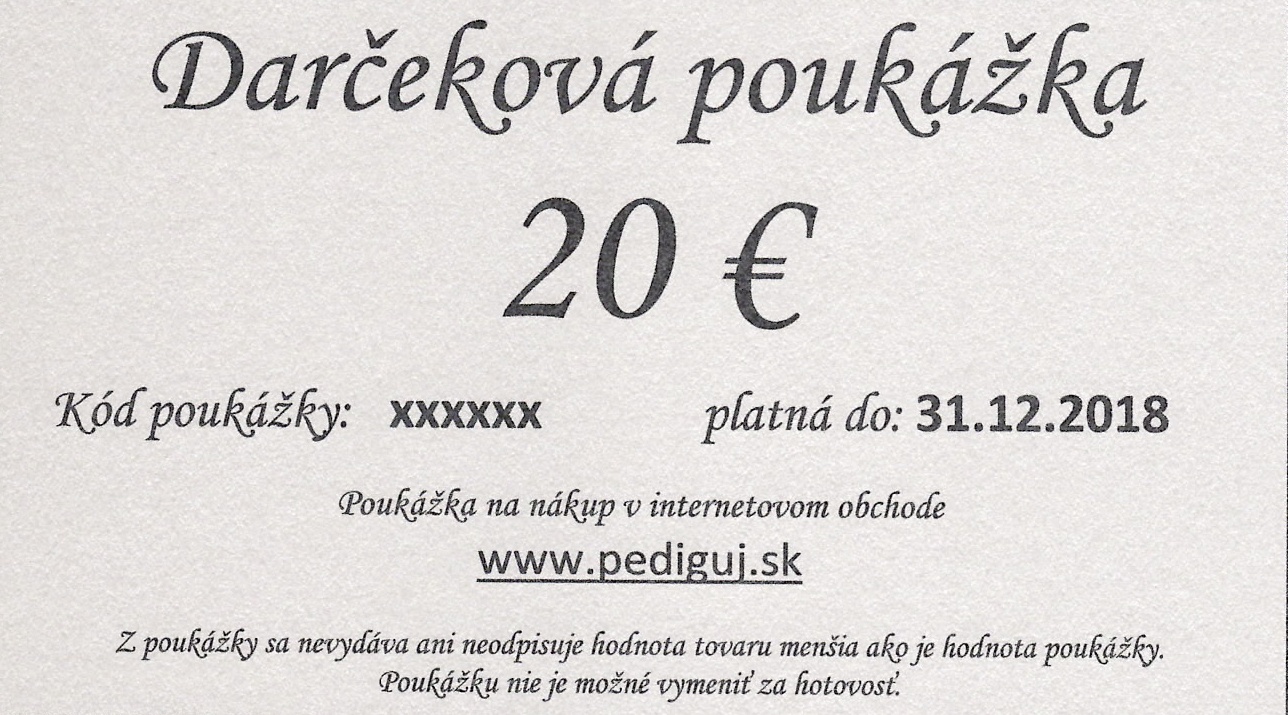 Darčekový balíček 20 €