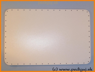 Obdĺžnik 37x24 cm počet dierok 48 zaoblené rohy