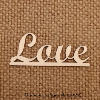 Love 1 - rozmer 3 x 7,9 cm